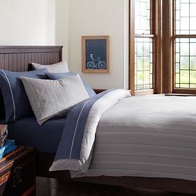 Stripe Stitch Duvet Cover