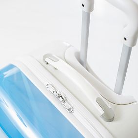 Clear Ombre Hard-Sided 22" Carry-On Spinner Suitcase