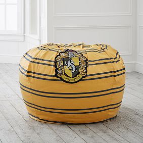 Large Harry Potter™ Hufflepuff™ Yellow Bean Bag Chair