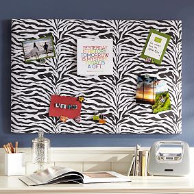 Classic Zebra Pin-It Pinboard