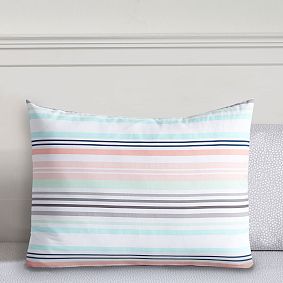 Vintage Stripe Duvet Cover &amp; Standard Sham
