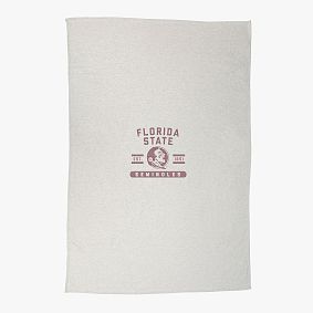College Oatmeal Sweatshirt Oversized Throw