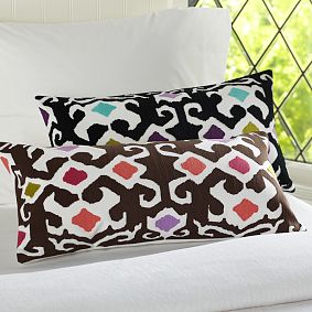 Ikat Lumbar Pillow Cover