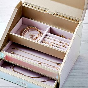 Iridescent Jewelry Box