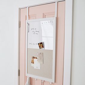 Over-the-Door Framed Study Organizer