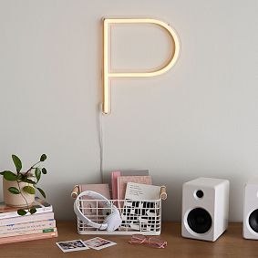 Create Your Own - Single Letter Neon LED Wall Light
