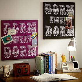 Dorm Sweet Dorm No Nails Pinboard