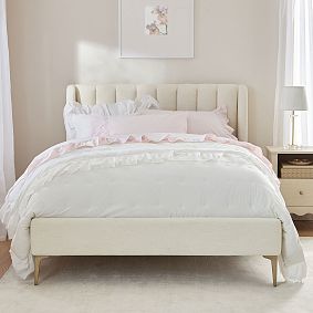 Avalon Channel Stitch Upholstered Bed