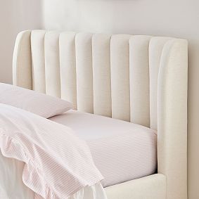 Avalon Channel Stitch Upholstered Bed