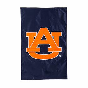 College Logo Appliqué Flag