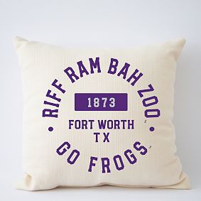 College Filled Pillow
