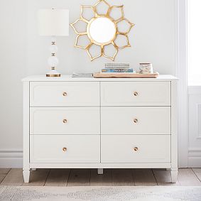 Auburn 6-Drawer Wide Dresser (51w x 21d")