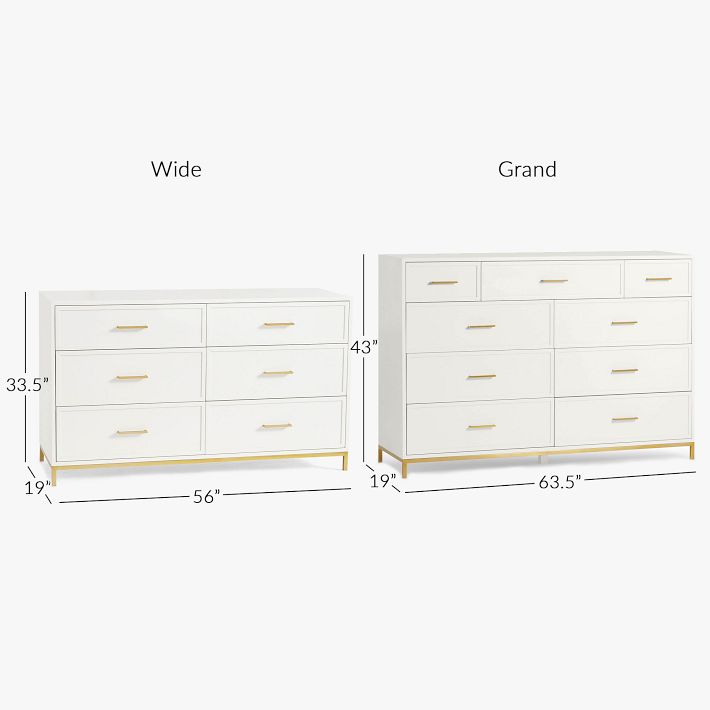Blaire 9-Drawer Grand Dresser (63.5w x 19d") | Pottery Barn Teen Blaire 9-Drawer Grand Dresser (63.5w x 19d") | Pottery Barn Teen