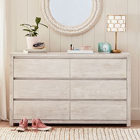 Costa 6-Drawer Wide Dresser (56w x 19d")