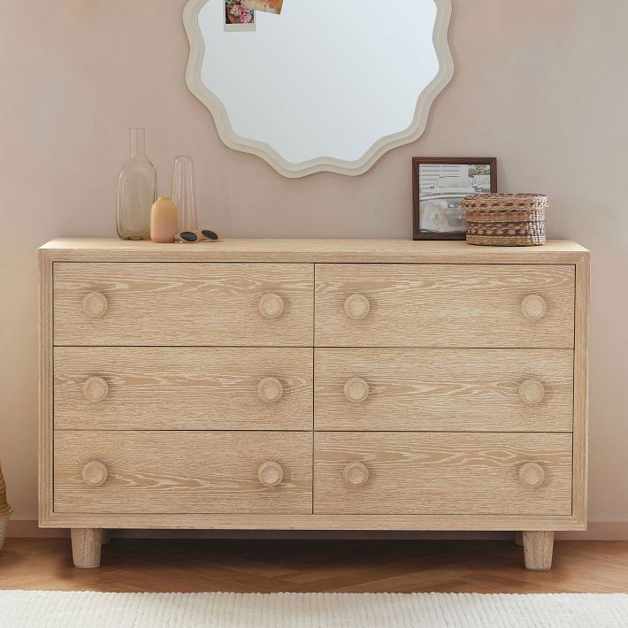 West elm x pbt Vivienne Dresser, Cerused White
