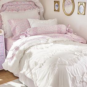 LoveShackFancy Ruffle Bow Quilt