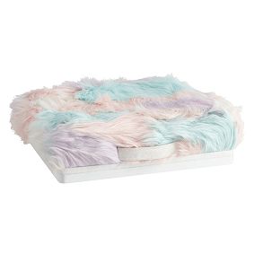 Open Box:  Faux-Fur Super Storage Lapdesk
