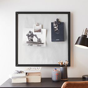 No Nails Framed Pinboard (19")