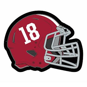 College Football Helmet LED Wall Decor