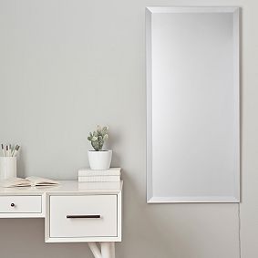 Beveled Mantra Floor Mirror