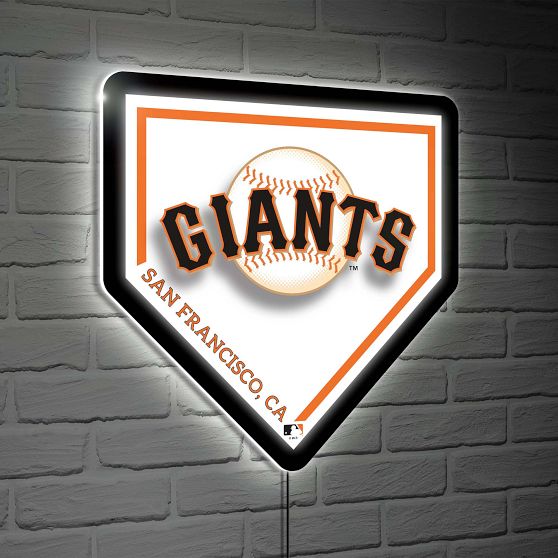 MLB™ Homeplate LED Wall Light | Pottery Barn Teen
