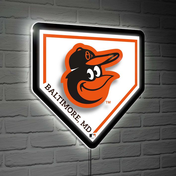 MLB™ Homeplate LED Wall Light | Pottery Barn Teen