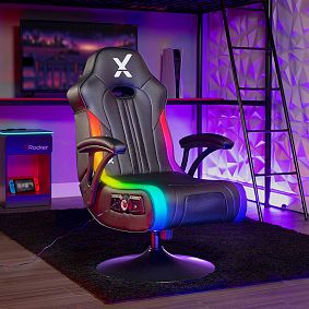 X Rocker Torque RGB Audio Pedestal Gaming Chair | Pottery Barn Teen
