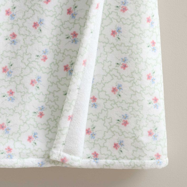 Hill House Home Clematis Scallop Bath Wrap | Pottery Barn Teen