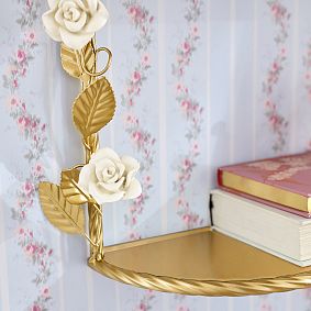 LoveShackFancy Bouquet 2-Tier Bookcase (24.5"x26.5")