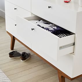 west elm x pbt Modern 6-Drawer Wide Dresser (54w x 18d")