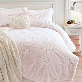 Hello Kitty® Magical Faux Fur Pillow