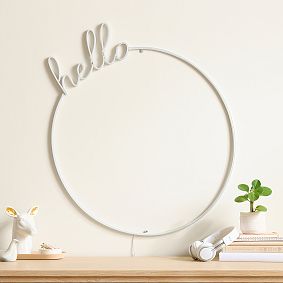 Hello Round Neon