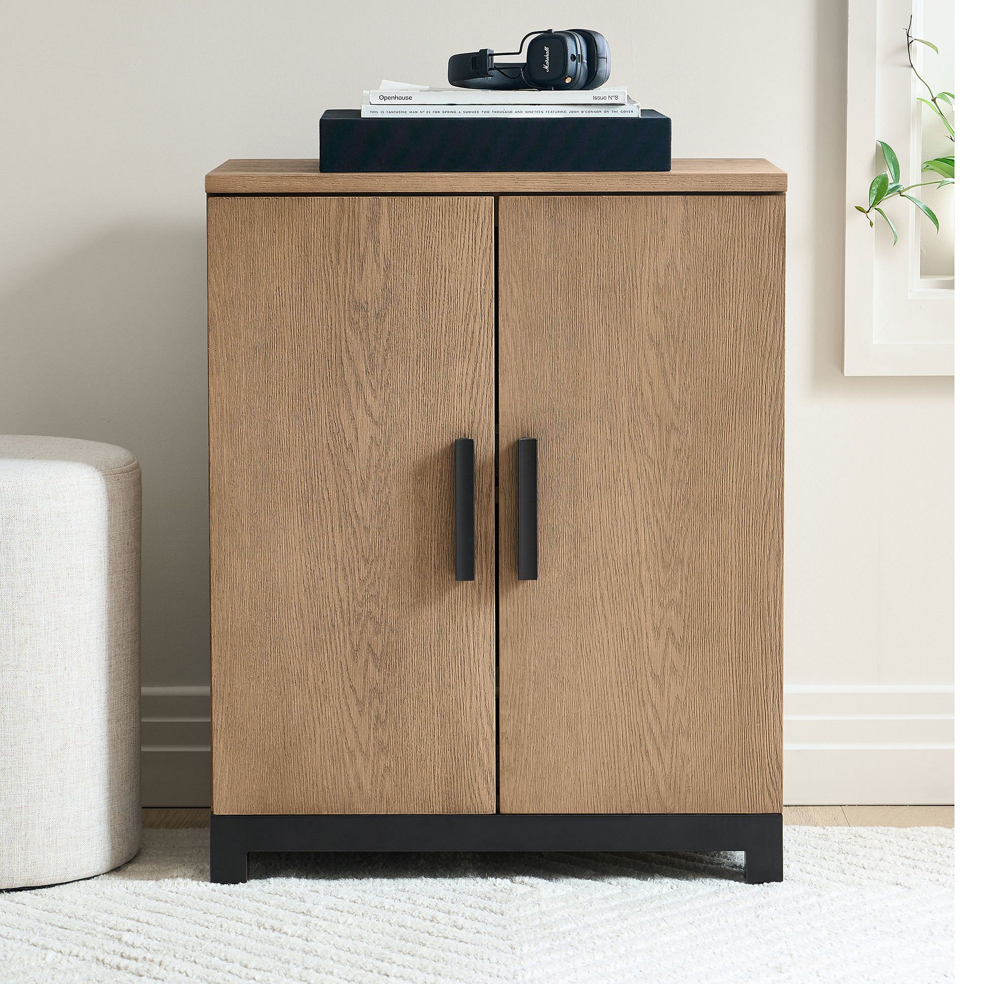 Kearny 2-Door Cabinet Bookcase (24.5") by Pottery Barn Teen
