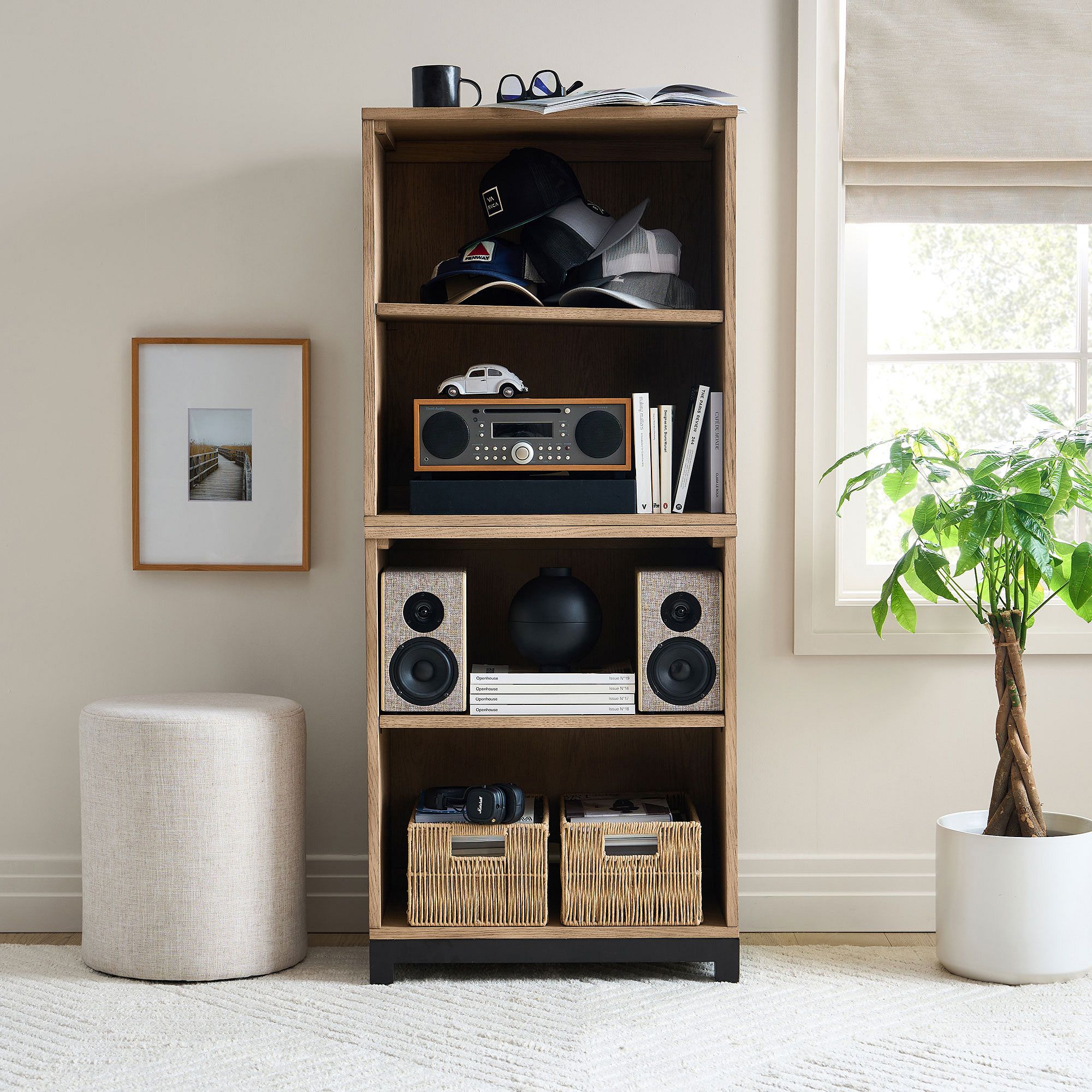 Kearny Tall Cubby Bookcase (24.5") by Pottery Barn Teen