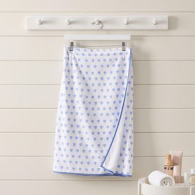 Roller Rabbit Hearts Bath Wrap
