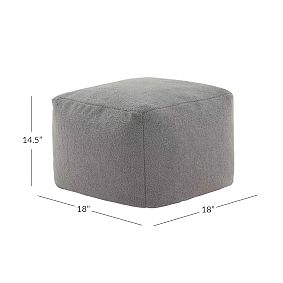 Bouclé Pouf