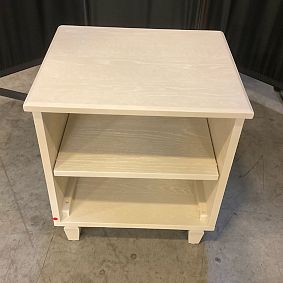Open Box: Tate Nightstand (18") - Bleached Bone
