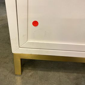 Open Box: Blaire 6-Drawer Wide Dresser (56"W x 19"D) - Simply White