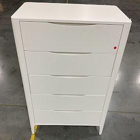 Open Box: Cannon Chest of Drawers, 5-drawers (32"W x 19"D) - Simply White