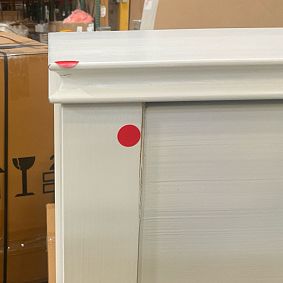 Open Box: Charlotte 3-Drawer Nightstand (20.75") - Heritage White