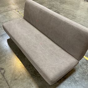 Open Box: Devon Futon Sofa (69") - Enzyme Washed Canvas Light Gray