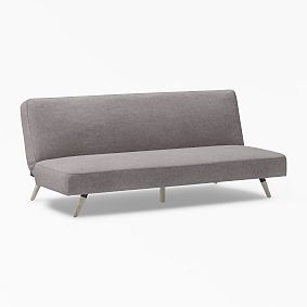 Open Box: Devon Futon Sofa (69") - Enzyme Washed Canvas Light Gray