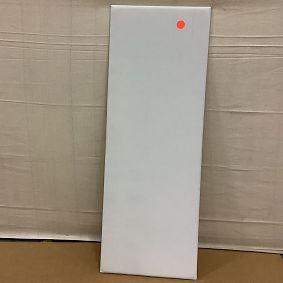 Open Box: Full Length No Nails Frameless Linen Pinboard (18"x50") - Linen