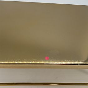 Open Box: Gold Metal Desk Riser