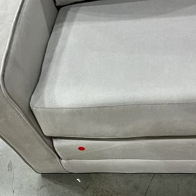 Open Box: Grove Sleeper Sofa (54.5") - Performance Everyday Velvet Light Gray