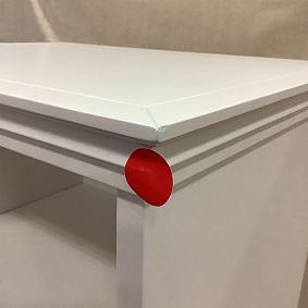 Open Box: Hampton Bookcase with Storage Drawers (20") - Simply White