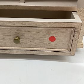 Open Box: Heritage Jewelry Display Cabinet (12"x15") - Biscotti