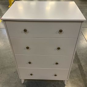 Open Box: Keaton Chest of Drawers, 4-Drawer (31.5"W x 21"D) - Simply White