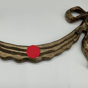 Open Box: LoveShackFancy Bow Hook Rack (30") - Gold