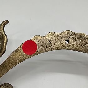 Open Box: LoveShackFancy Bow Hook Rack (30") - Gold
